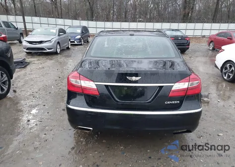 2013 Hyundai Genesis 3.8 из США, поврежденный, VIN KMHGC4DD0DU257518